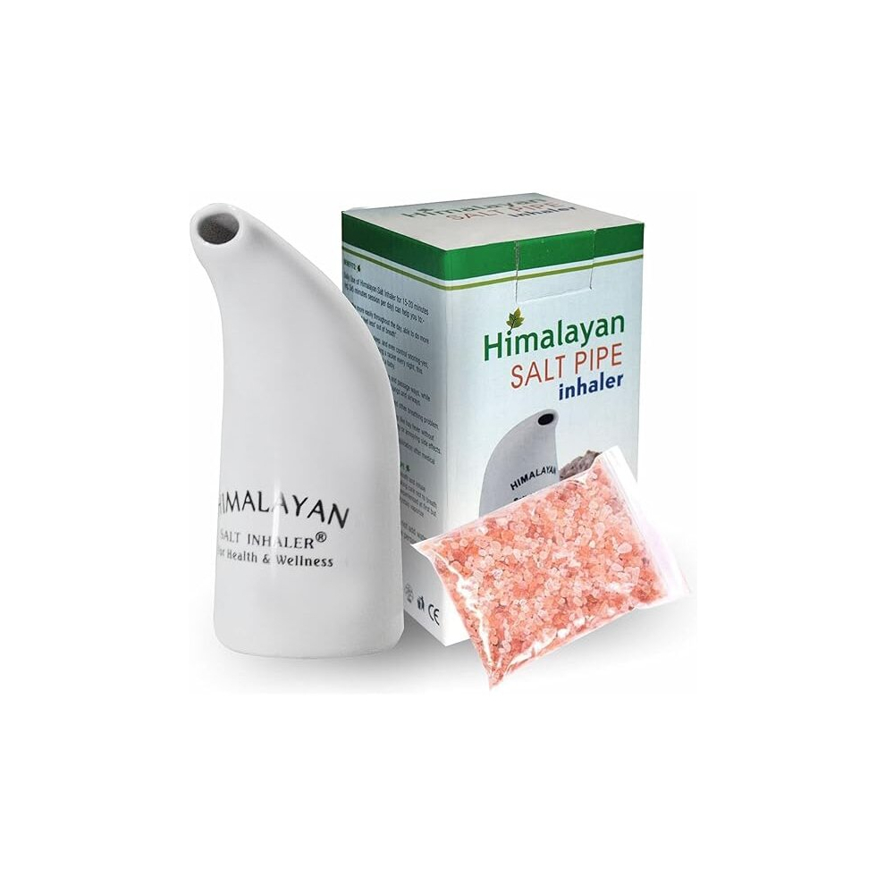 Onex Himalayan Salt Inhaler Pipe Ceramic Filled Himalayan Salt (Pack Of 1)