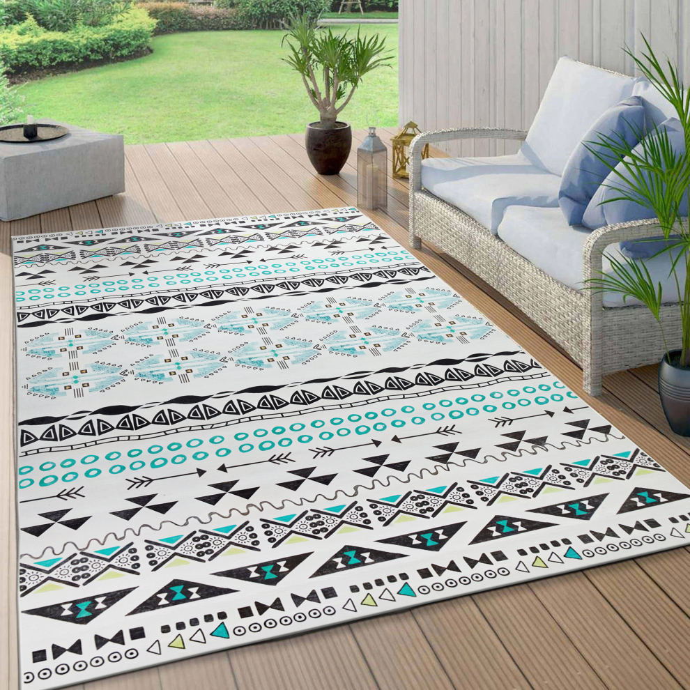 (Zuri- Indoor Outdoor Rug) Extra Large Rugs Area Floor Carpet Outdoor Rug