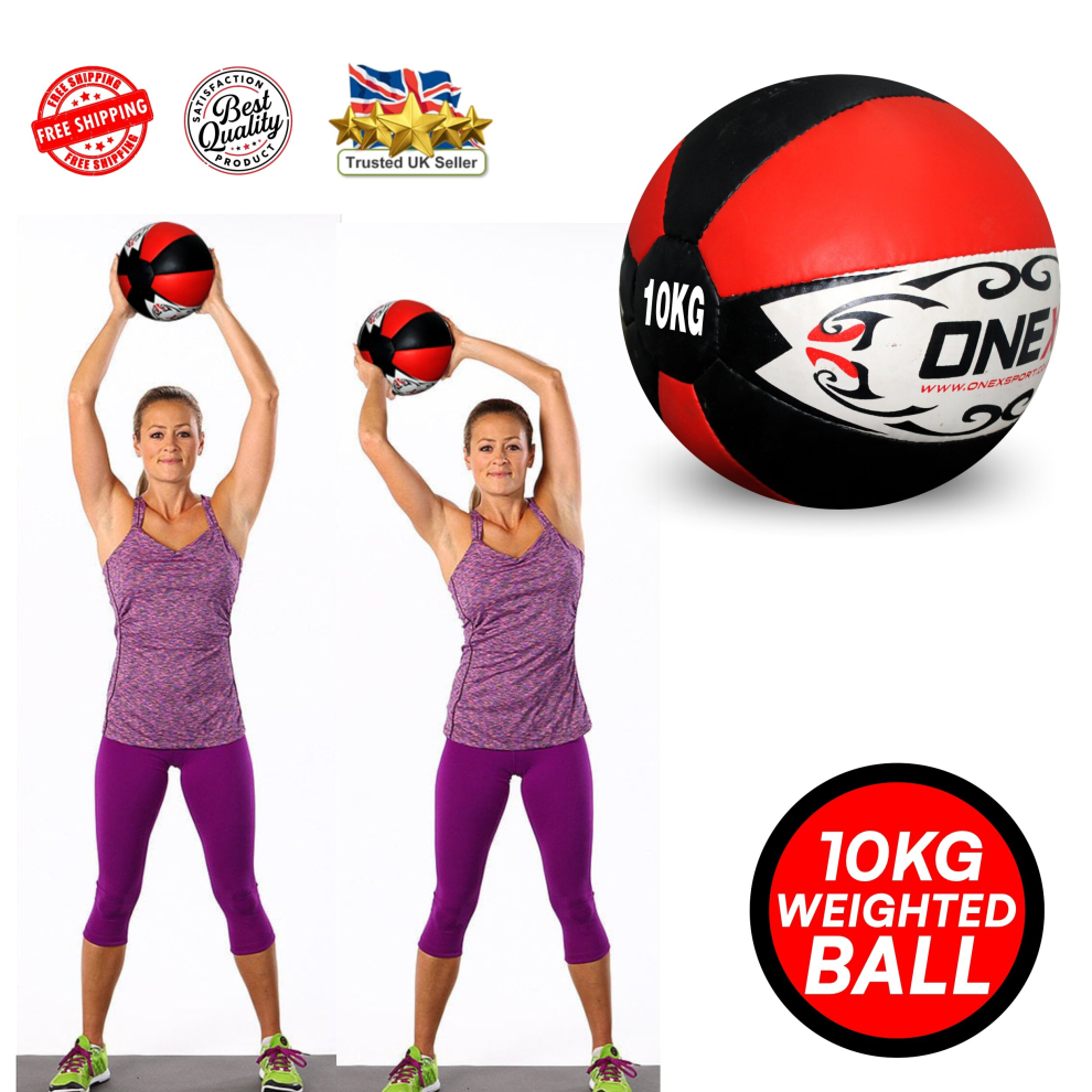 (10KG) Medicine Ball Cross Fit Weighted Fitness Balls