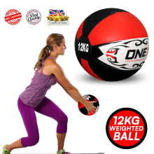 (12KG) Medicine Ball Cross fit Weighted Fitness Balls