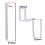 SPARES2GO Gutter Rise & Fall Bracket Universal Galvanised Steel Adjustable Fascia Support Kit 6