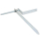 SPARES2GO Gutter Rise & Fall Bracket Universal Galvanised Steel Adjustable Fascia Support Kit 11