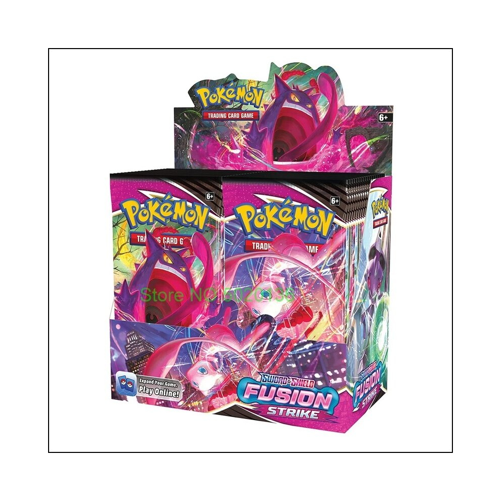 (324-Fusion Strike) 360 Pcs Pokemon Cards TCG: Sword & Shield Fusion Strike Booster Box