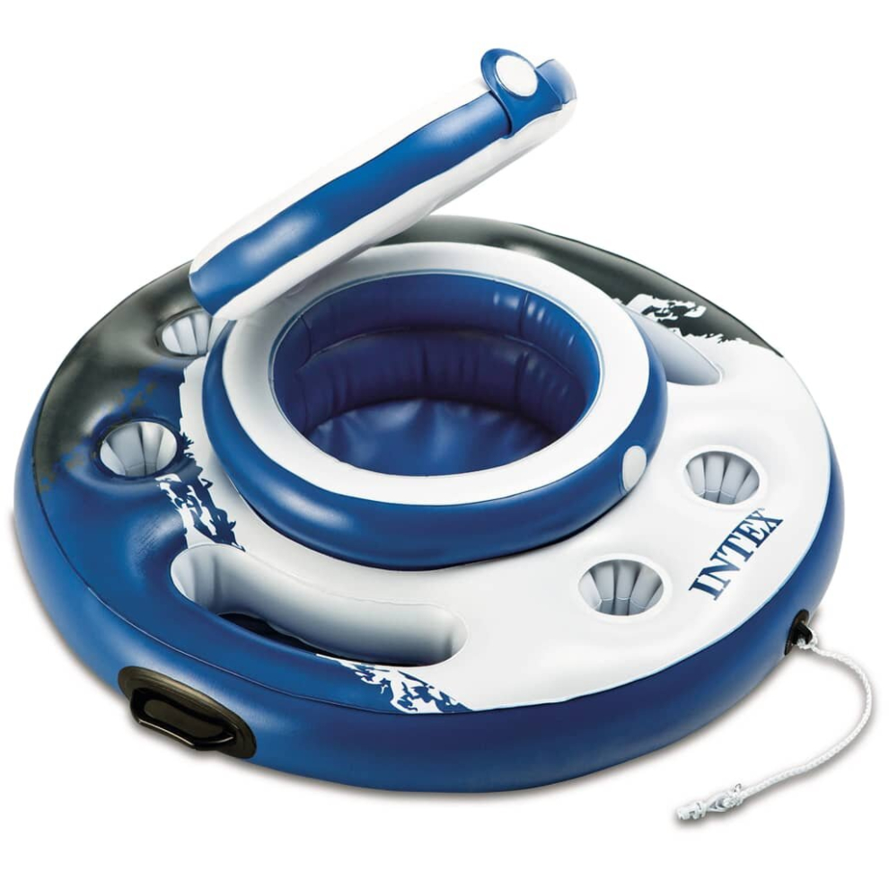 Intex Floating Beverage Holder Inflatable Drink Holder Pool Tray Mega Chill