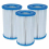 Intex Filterfilter Typ A - für die Poolpumpe Intex 29000 - 3 Stück 1