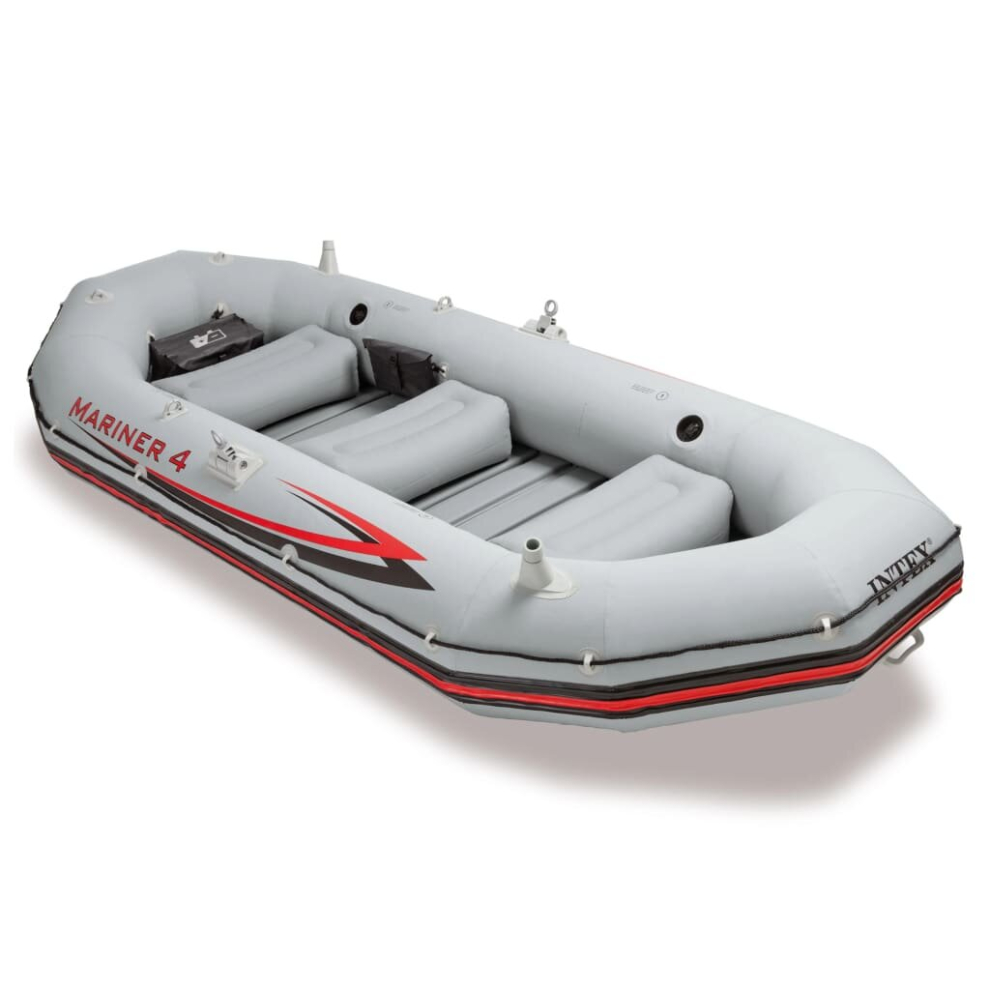 Intex Inflatable Boat Inflatable Canoe Dinghy Blow Up Boat Mariner 4 68376NP