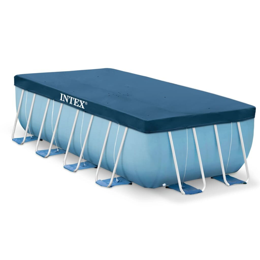 Intex Pool Cover Swimming Pool Protector Pool Safety Cover Rectangular 28037