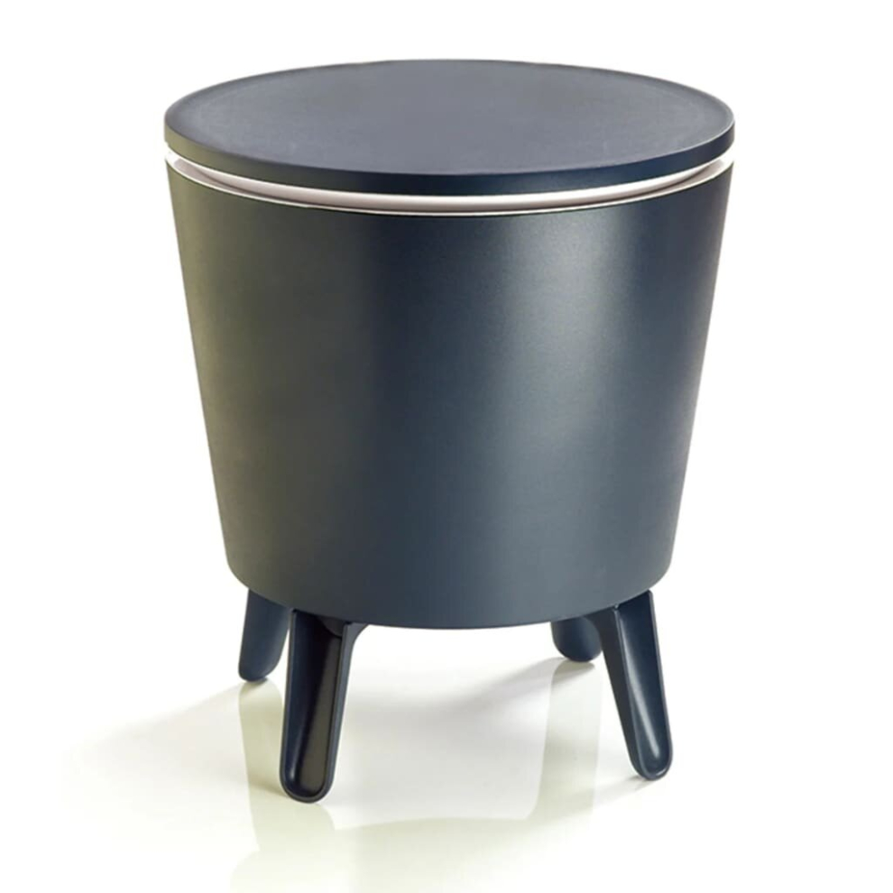 Keter Cool Bar Anthracite Outdoor Drink Wine Storage Cooler Party Table 192710