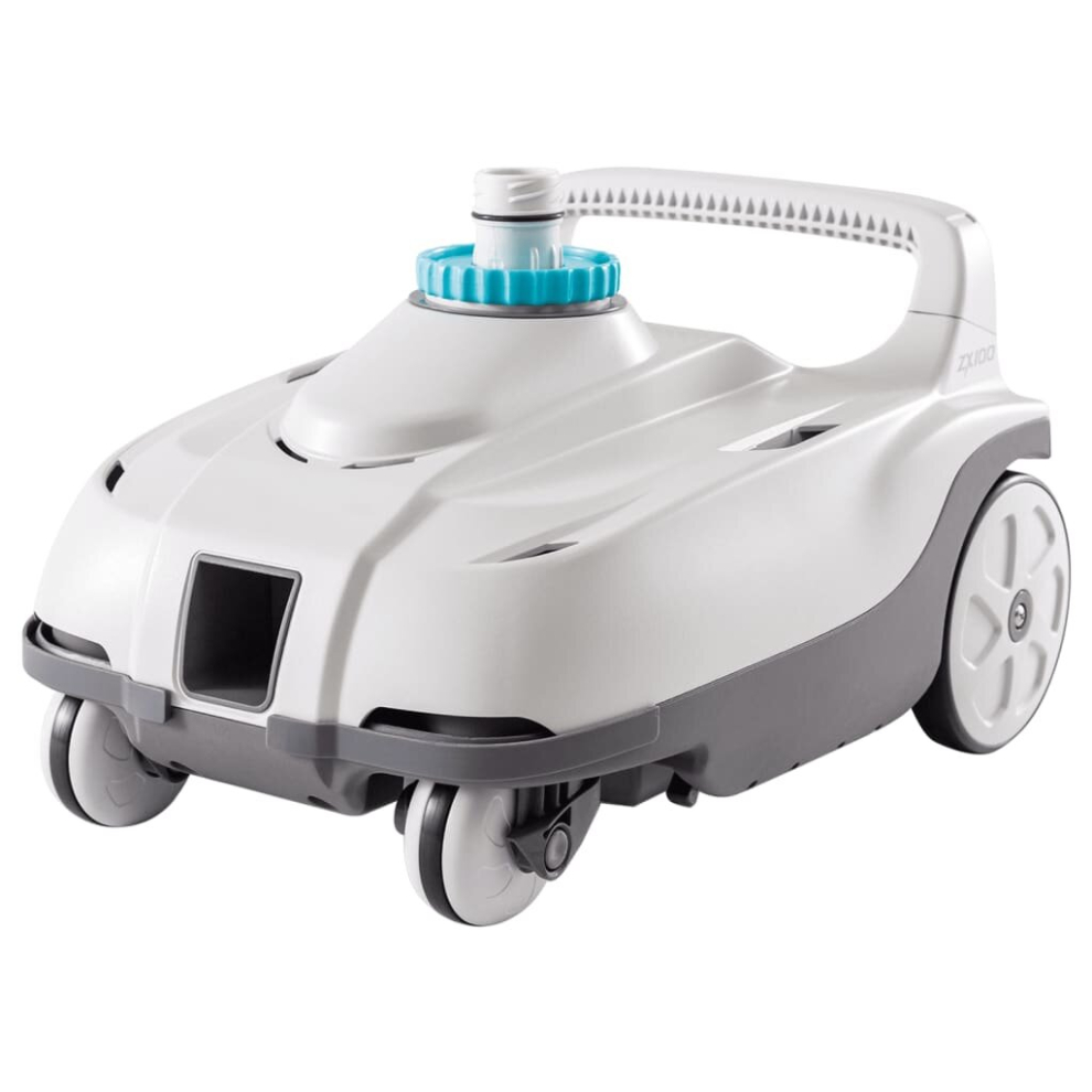Intex Zx100 Automatic Pool Cleaner Auto Swimming Pool Cleaning Robot White