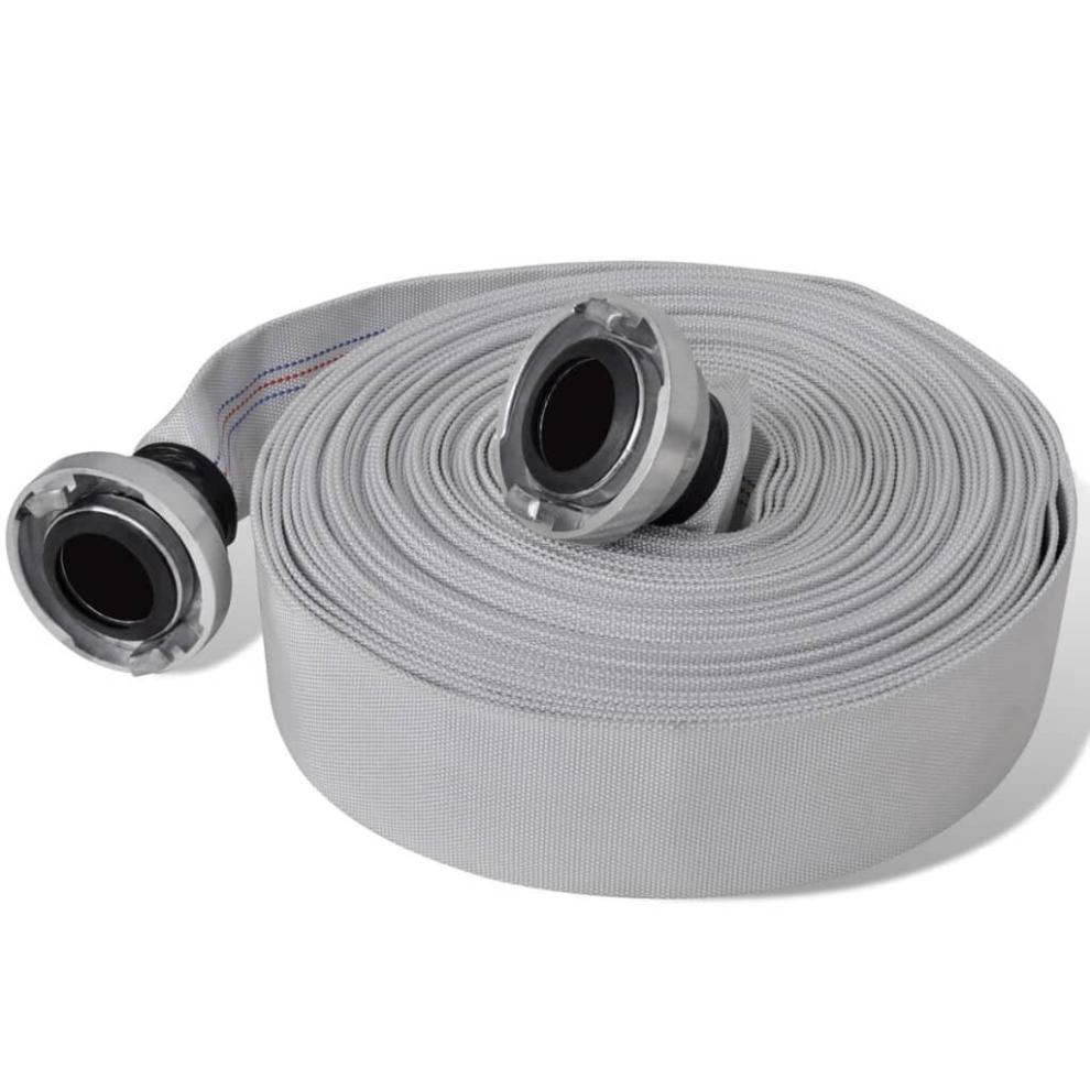 vidaXL Fire Flat Hose 30m with C-Storz Couplings 2 Inch Water Pump Tubing