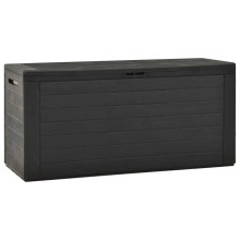 vidaXL havekasse antracit 116 x 44 x 55 cm