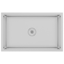 vidaXL Handmade Kitchen Sink Stainless Steel Plumbing Utility Waste Basin