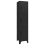 VidaXL vidaXL Locker Cabinet Black 45 cm Steel Storage Home Office Cabinet Furniture 1