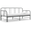 VidaXL vidaXL Pull-out Sofa Bed Frame Grey Metal 90x200cm Bedroom Guest Day Bed Base 1