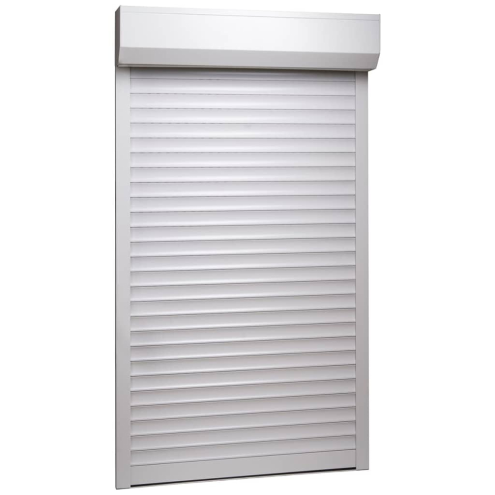 vidaXL Roller Shutter Heavy Duty Aluminium 100x210cm White Window Blind Shade