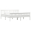 VidaXL vidaXL Bed Frame Bed Base Bedstead White Solid Pinewood 180x200 cm Super King 1