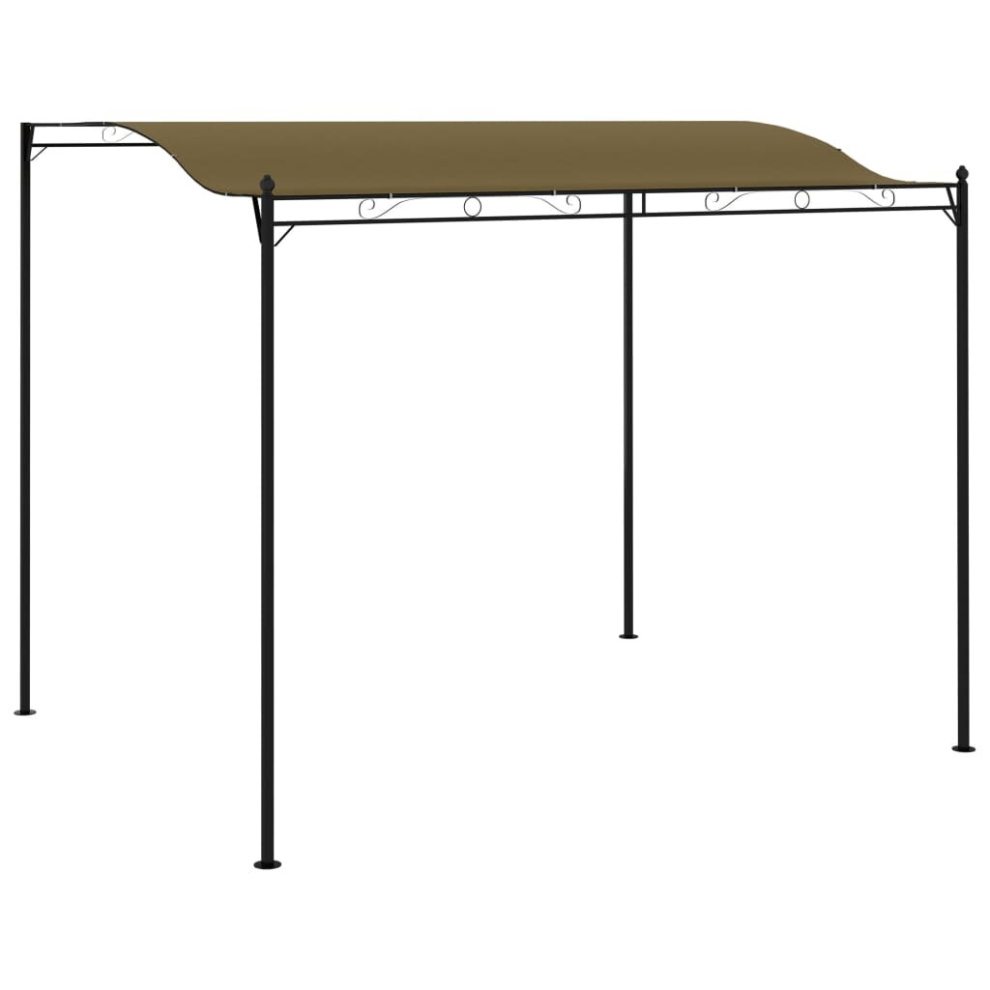 Vidaxl Sunshade Awning 3X2.4 M Taupe 180 G/M² Garden Pavilion Gazebo Marquee