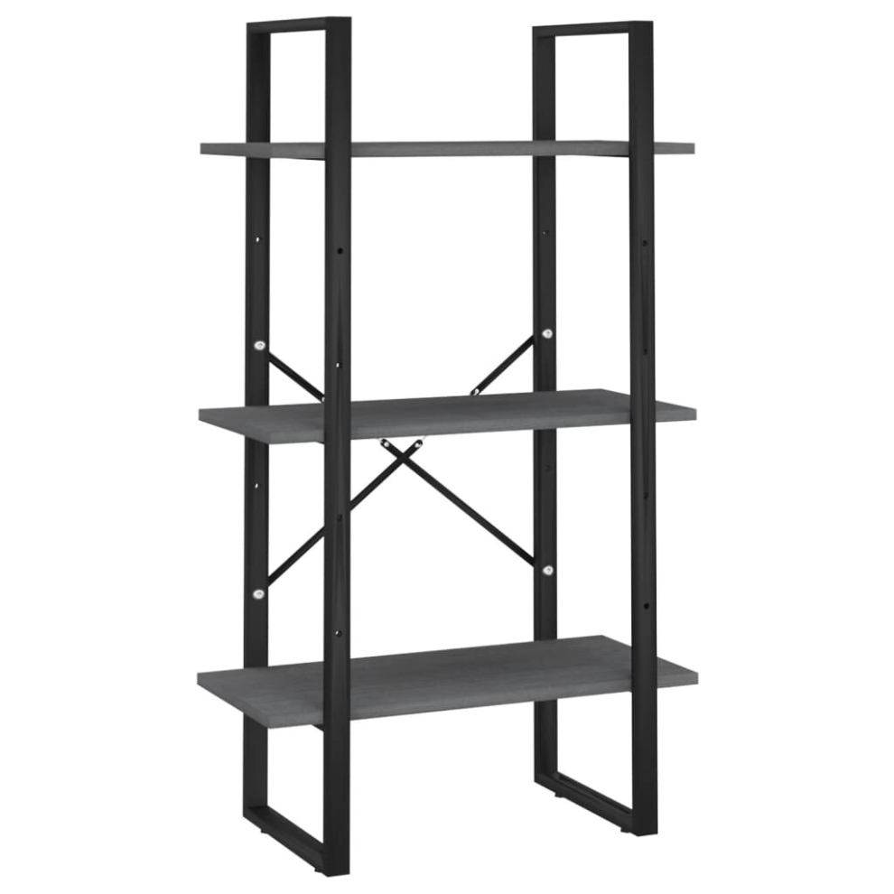 (grey) vidaXL Storage Shelf Warehouse Stand Shelf Storage Organiser Storage Rack