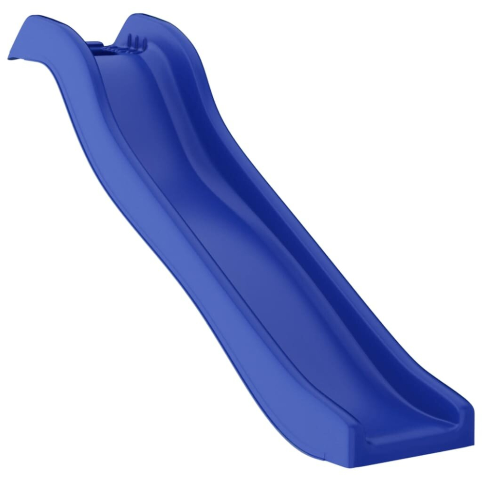 vidaXL Play Slide Blue 175x38x23 cm Polypropylene