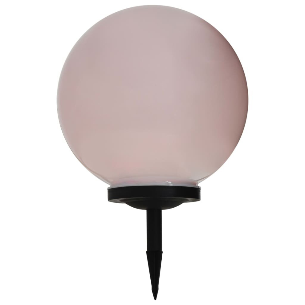 vidaXL Outdoor Solar Lamp LED Spherical 40cm RGB Garden Globe Lighting Fixture