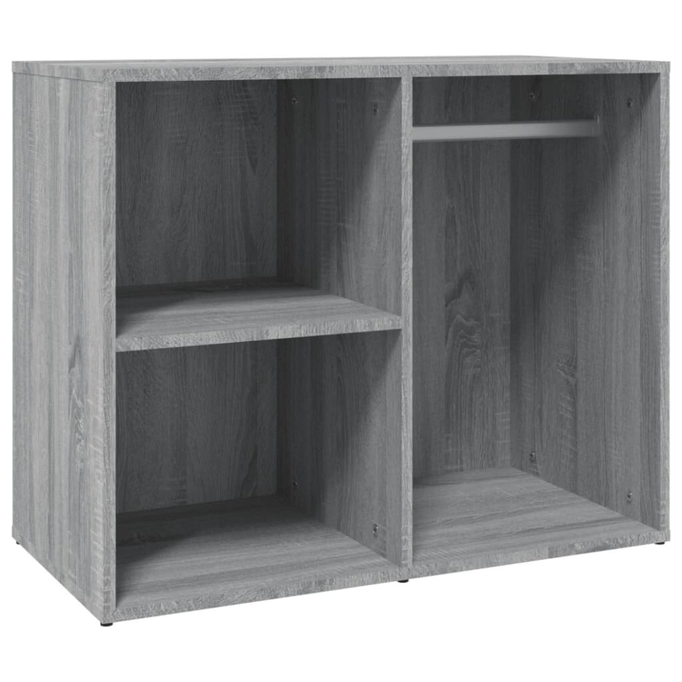 (grey sonoma) vidaXL Dressing Cabinet Engineered Wood Cosmetic Wardrobe Shelf Multi Colours