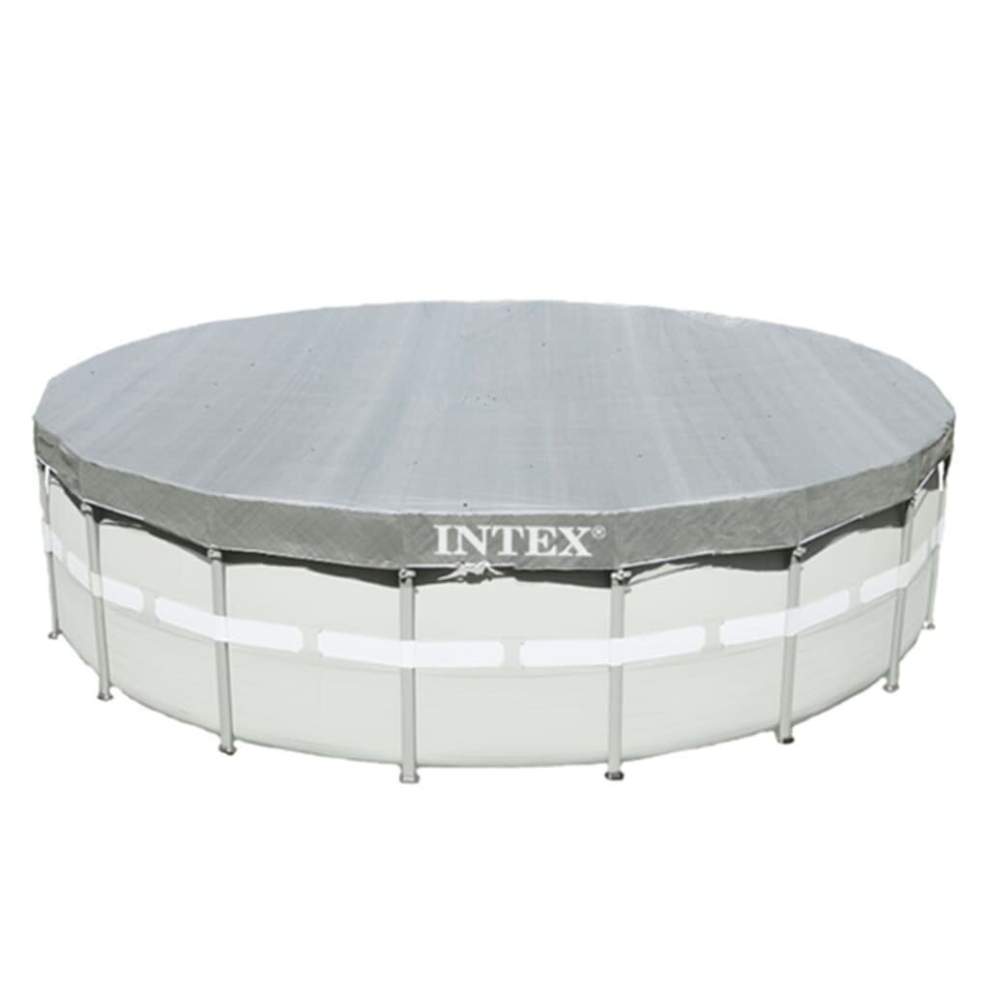 (549cm) Intex Pool Cover Deluxe Round Cloth Sheet Protector Equipment 488 cm/549 cm