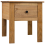 VidaXL vidaXL Solid Wood Pine Bedside Cabinet Panama Range Natural Bedroom Cabinet 1