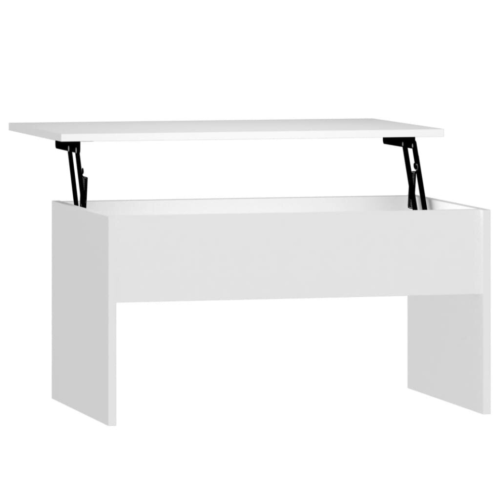 (white) vidaXL Coffee Table Hallway Couch Table Centre Accent Table Engineered Wood