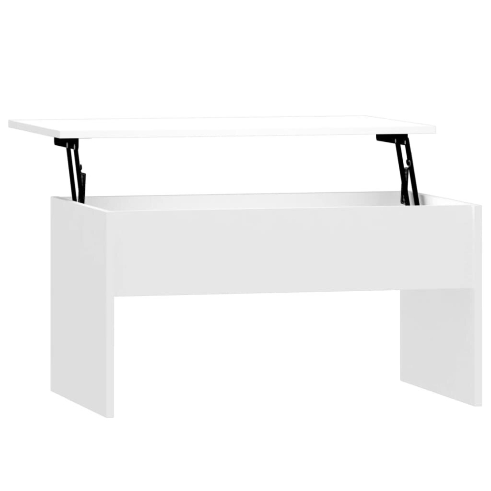 Vidaxl (High Gloss White) Coffee Table Hallway Couch Table Centre Accent Table Engineered Wood