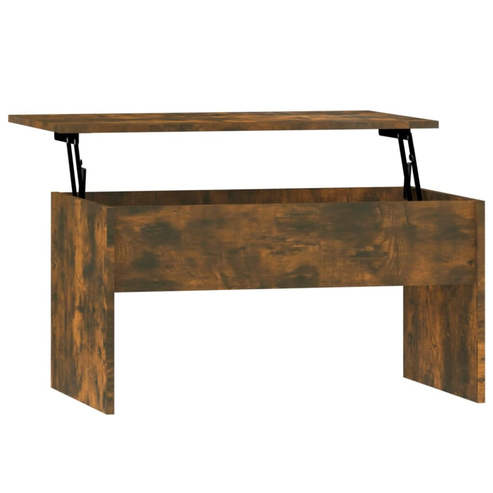Vidaxl (Smoked Oak) Coffee Table Hallway Couch Table Centre Accent Table Engineered Wood