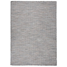 (brown and black, 200 x 280 cm) vidaXL Outdoor Flatweave Rug Patio Garden Runner Mat Area Rug Floor Carpet