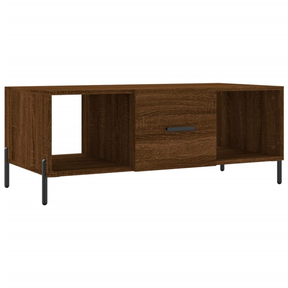 Vidaxl Brown ( Oak) Coffee Table Side Table Sofa Table Telephone Table Engineered Wood