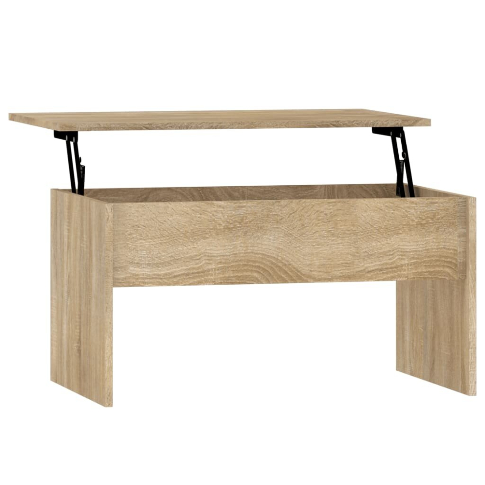 Vidaxl (Sonoma Oak) Coffee Table Hallway Couch Table Centre Accent Table Engineered Wood Brown
