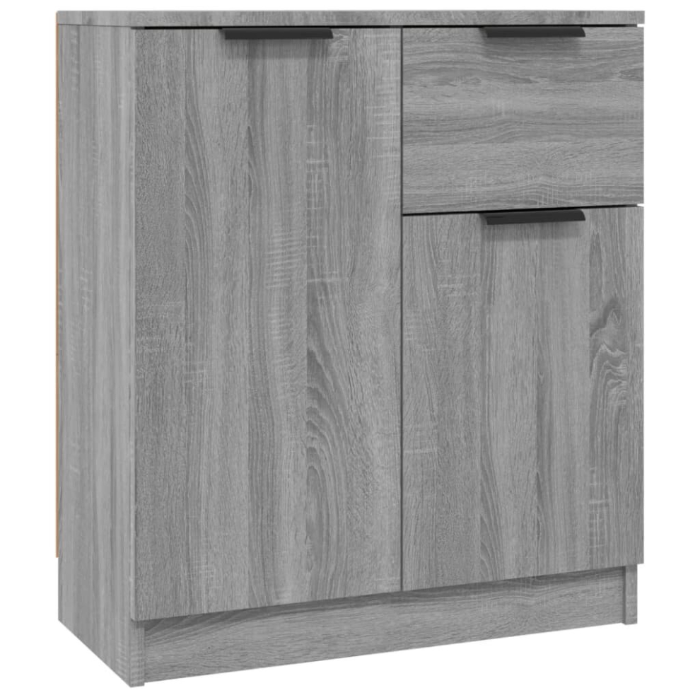 Vidaxl (Grey Sonoma, 218) Sideboard Cabinet Home Organiser Cupboard Side Cabinet Engineered Wood
