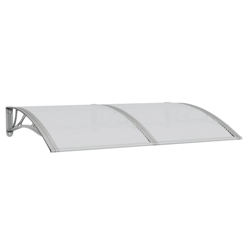 VidaXL vidaXL Türvordach Grau 150x100 cm Polycarbonat
