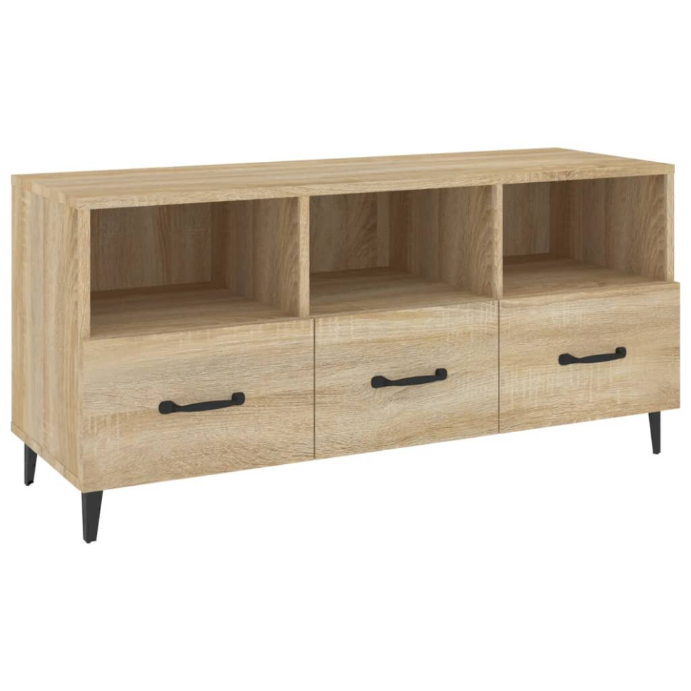 (Sonoma oak) vidaXL TV Cabinet Engineered Wood TV Console Cabinet Sideboard Multi Colours