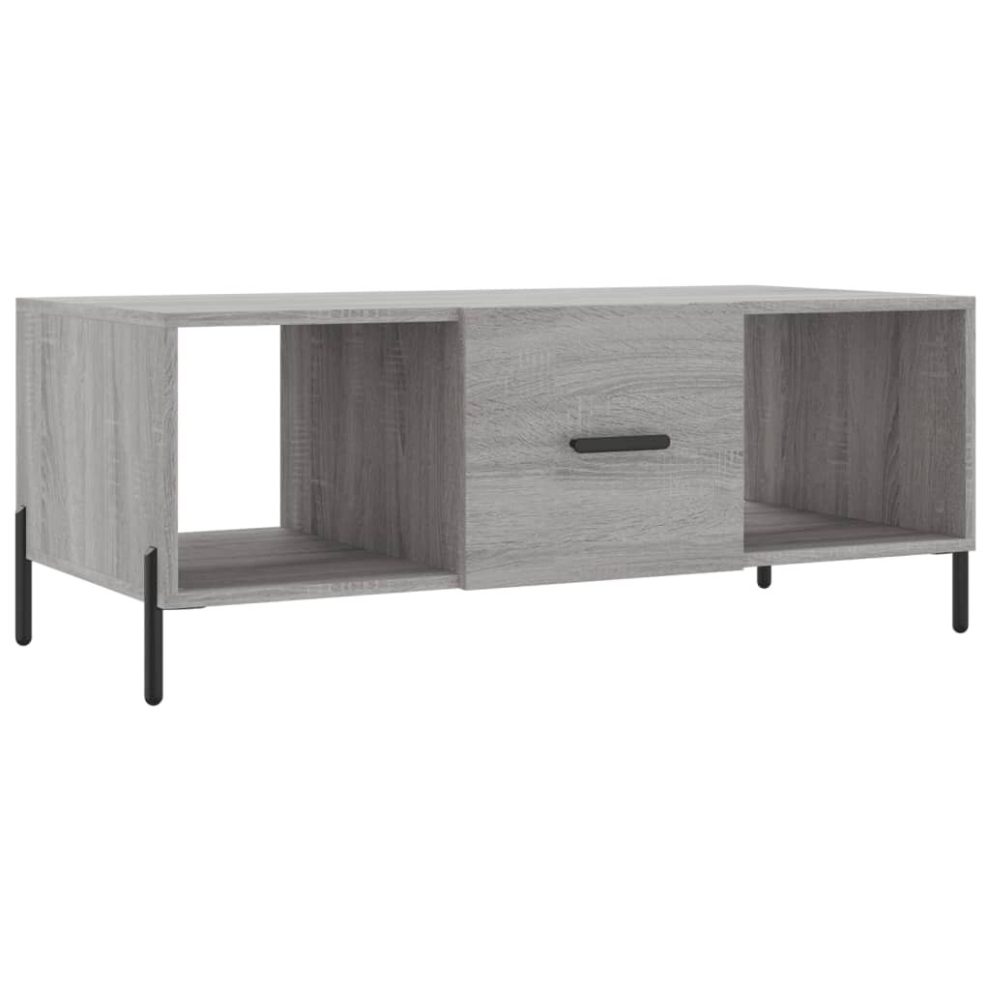 (grey sonoma) vidaXL Coffee Table Side Table Sofa Table Telephone Table Engineered Wood