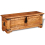 VidaXL Rough Mango Wood Storage Chests Boxes Cases Trunks for Toys/Crafts/Tools Bench 2