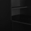 VidaXL vidaXL Bar Table with Cabinet Black Kitchen Coffee Dining Tall Breakfast Stand 5