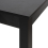 VidaXL vidaXL Bar Table MDF Black 115x55x107cm Home Kitchen Dining Room Furniture 5