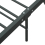 vidaXL Bettgestell Grau Metall 160200 cm 6