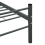 vidaXL sengestel grå metal 90 x 200 cm 6