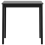 VidaXL vidaXL Bar Table MDF Black 115x55x107cm Home Kitchen Dining Room Furniture 3
