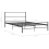 vidaXL Bettgestell Grau Metall 160200 cm 8