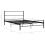 vidaXL sengestel sort metal 140 x 200 cm 6