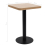 VidaXL vidaXL Bistro Table Light Brown 50cm MDF Coffee Bar Dinner Dining Desk Stand 4