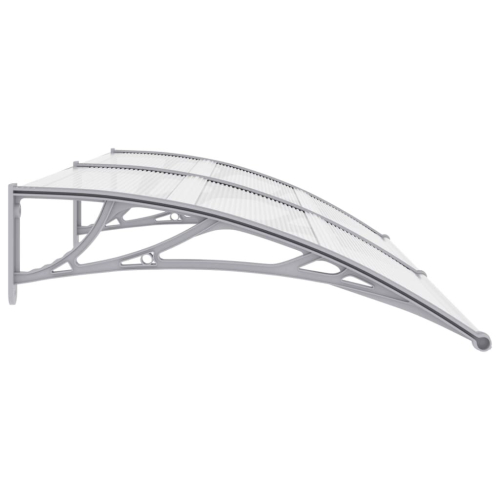 VidaXL vidaXL Türvordach Grau 200x100 cm PC 2