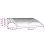 VidaXL vidaXL Türvordach Grau und Transparent 100x75 cm Polycarbonat 6