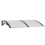 VidaXL vidaXL Türvordach Schwarz 150x100 cm Polycarbonat 4