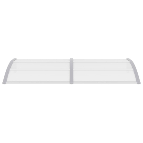 VidaXL vidaXL Türvordach Grau 200x100 cm PC 1